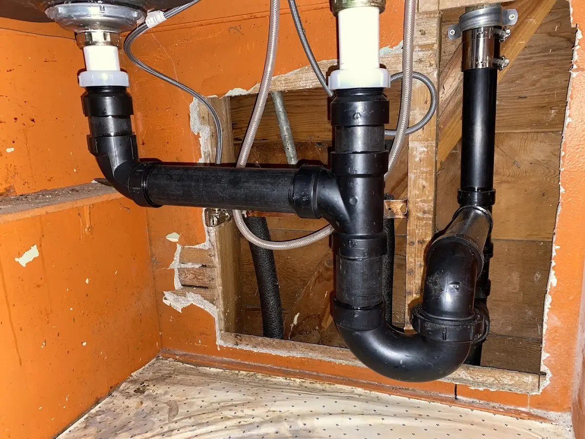 Professional Plumbing Inspection equipment and tools on the job in Lawrence
